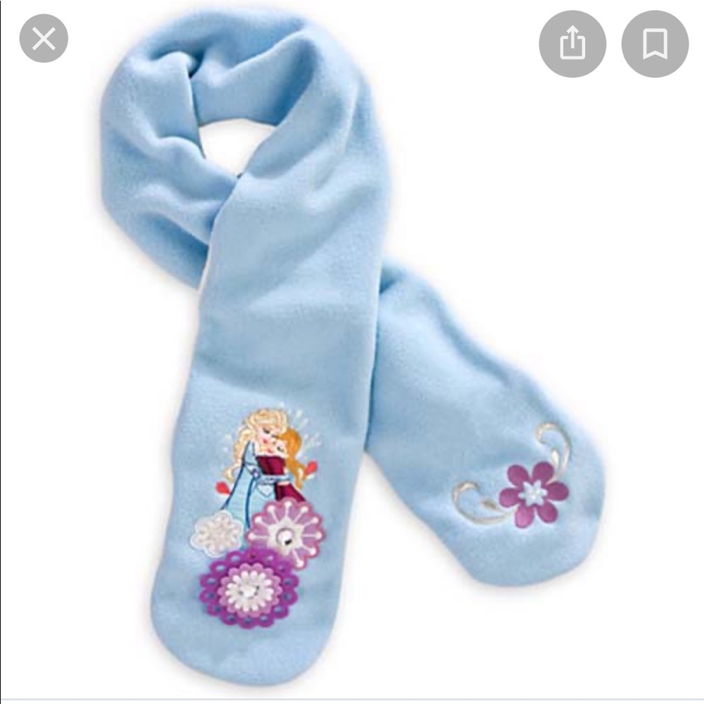 Disney Frozen Anna & Elsa Glitter Scarf